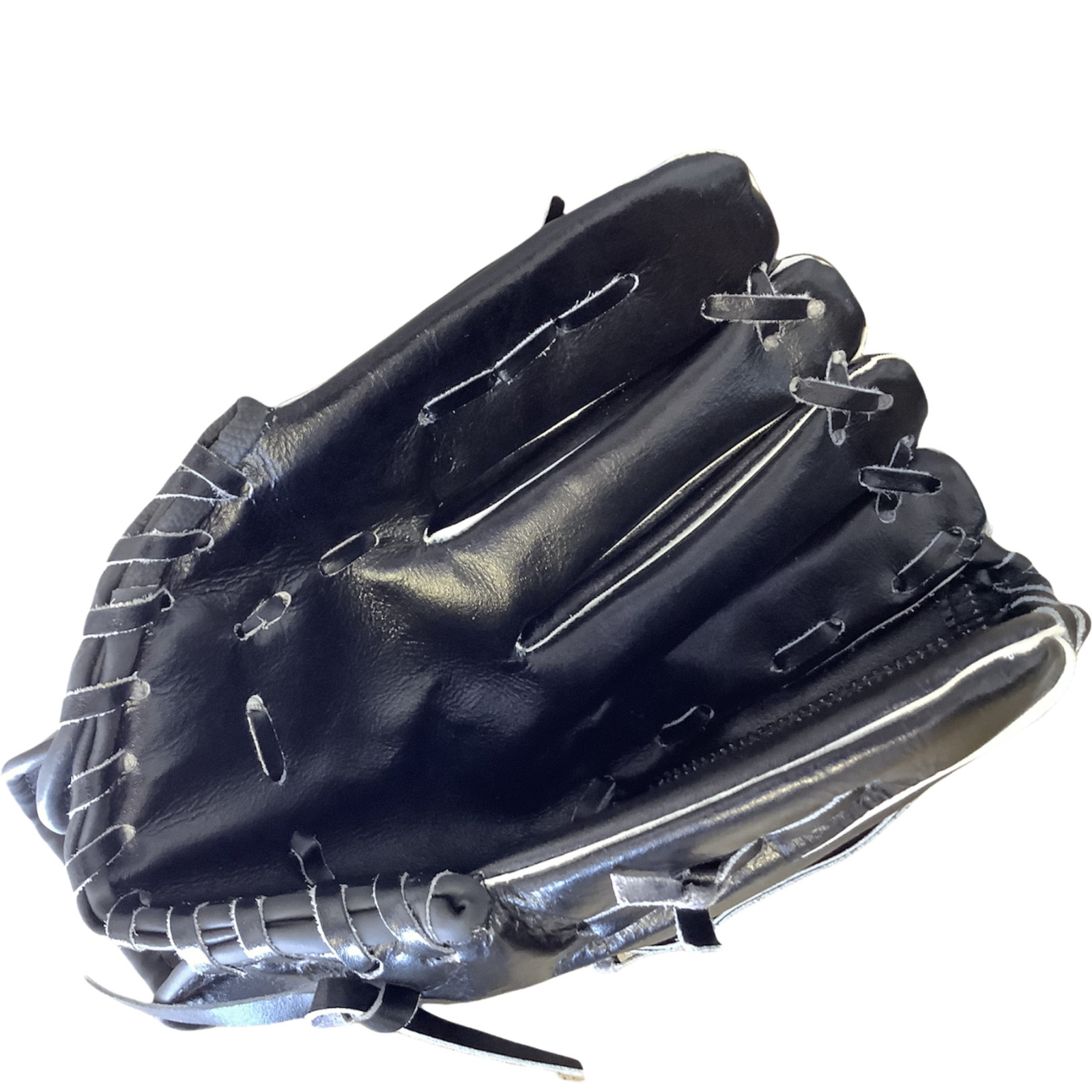 Hunts County Catching Mitt - Side View