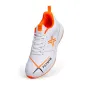 Payntr V Pimple Cricket Shoes - White/Orange (2022)