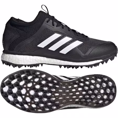 Zapatillas de hockey Adidas Fabela X Empower - Negras (2023/24) - Zapatillas de hockey Adidas Fabela X Empower - Negras (2023/24