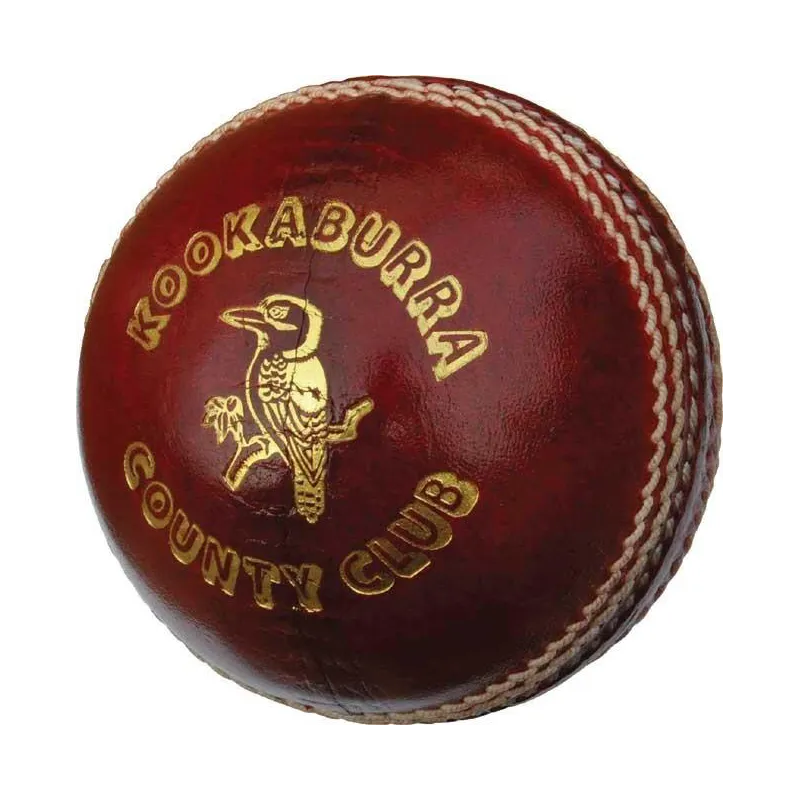 Rosso colore Kookaburra Supreme Crown Palla da cricket 