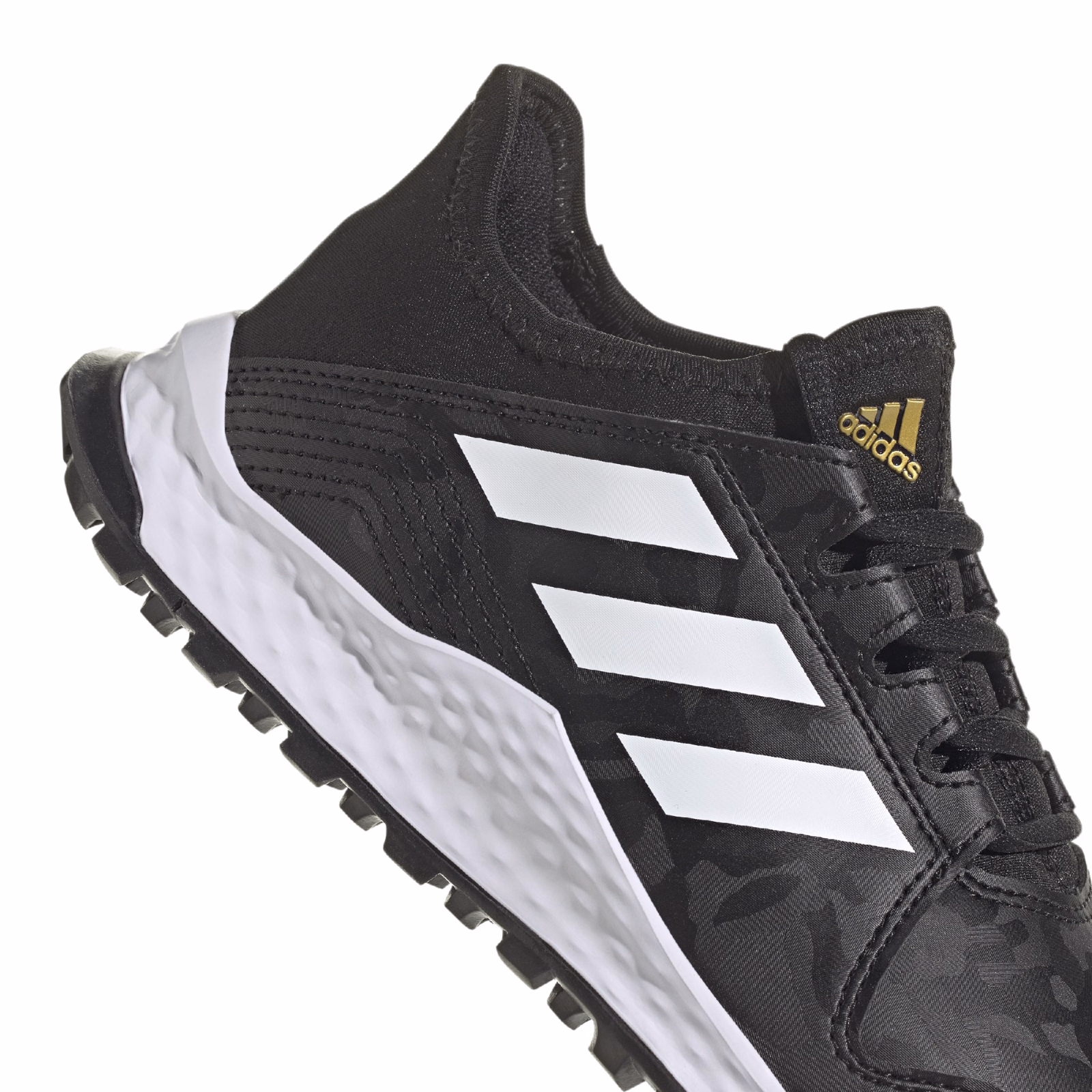 Zapatillas de hockey Adidas Youngstar para niños - Negras (2023/24) - Zapatillas de hockey Adidas Youngstar para niños - Negras 
