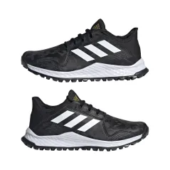 Zapatillas de hockey Adidas Youngstar para niños - Negras (2023/24) - Zapatillas de hockey Adidas Youngstar para niños - Negras 