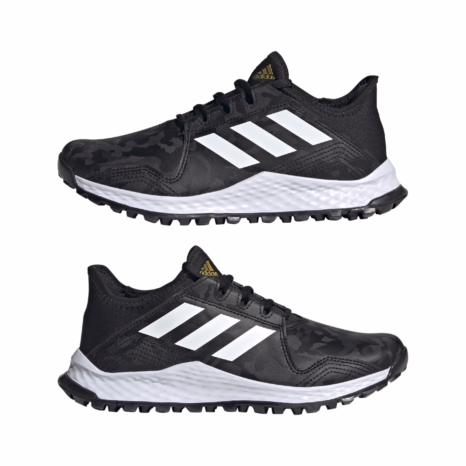 Adidas Hockey Youngstar Junior Shoes - Black (2023/24) - Adidas Hockey Youngstar Junior Shoes - Black (2023/24) - Adidas Hockey 