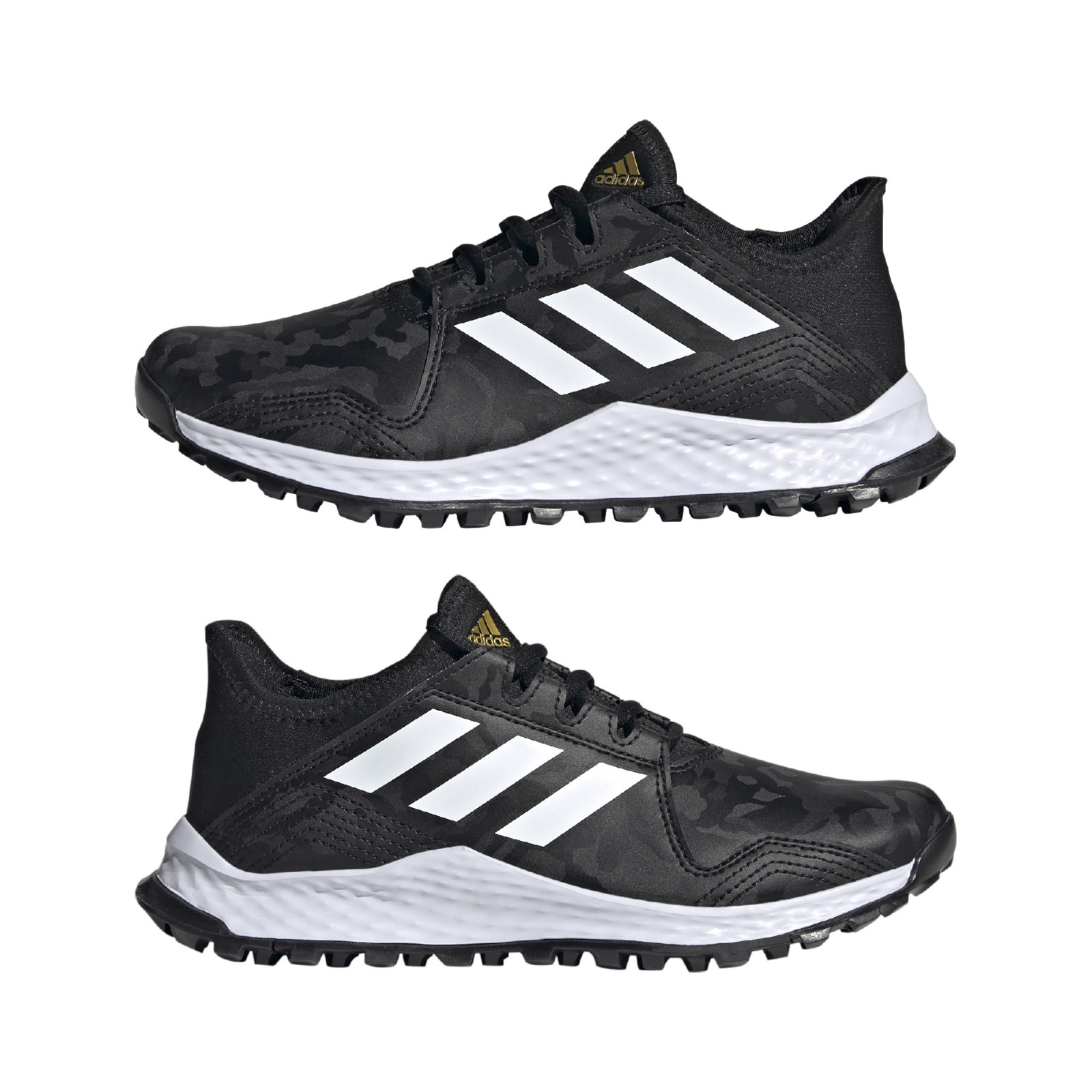 Adidas Hockey Youngstar Junior Shoes - Black (2023/24) - Adidas Hockey Youngstar Junior Shoes - Black (2023/24) - Adidas Hockey 