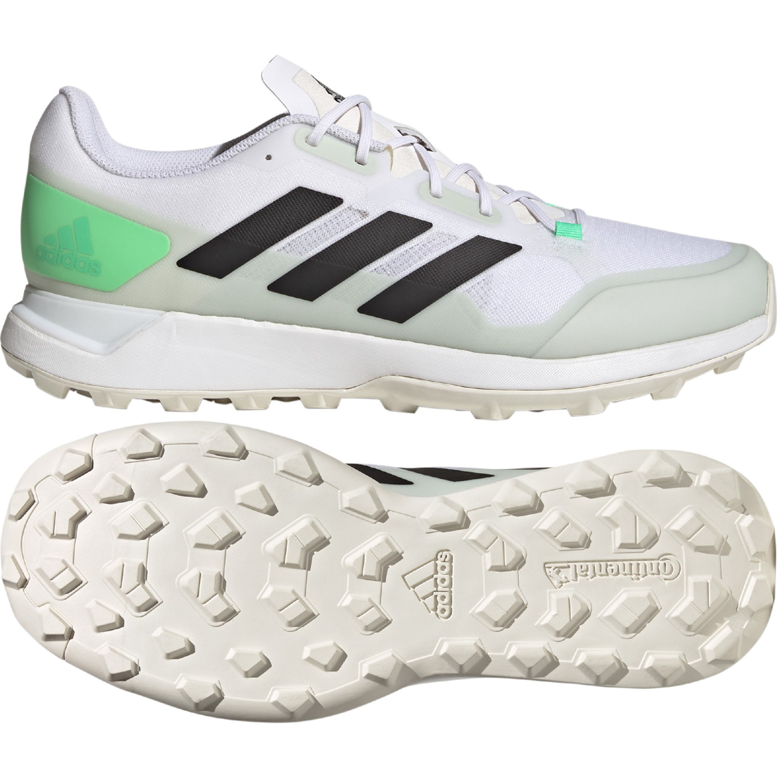 Adidas Zone Dox 2.2S Hockeyschuhe - Weiß (2023/24) - Adidas Zone Dox 2.2S Hockeyschuhe - Weiß (2023/24) - Adidas Zone Dox 2.2S H