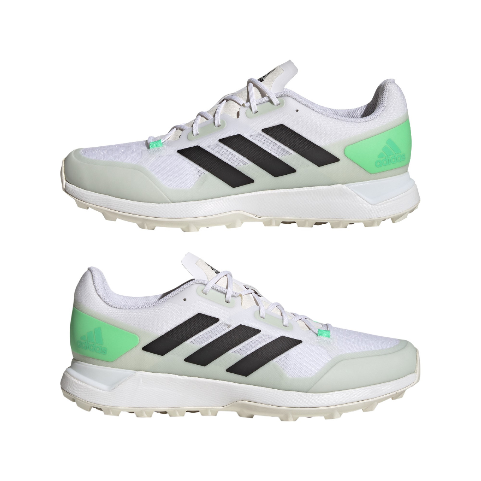 Adidas Zone Dox 2.2S Hockeyschuhe - Weiß (2023/24) - Adidas Zone Dox 2.2S Hockeyschuhe - Weiß (2023/24) - Adidas Zone Dox 2.2S H