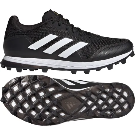 Adidas Fabela Zone 2.1 Hockey Shoes - Black (2023/24) - Adidas Fabela Zone 2.1 Hockey Shoes - Black (2023/24) - Adidas Fabela Zo