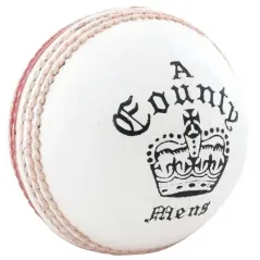 🔥 Readers County Crown Cricket Ball (Red/White) | Next Day Delivery 🔥