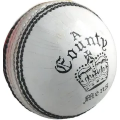 🔥 Readers County Crown Cricket Ball (White) | Next Day Delivery 🔥