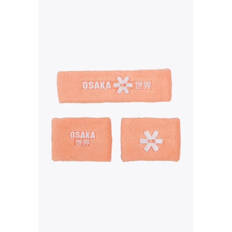 Acheter Osaka Sweatband Set 2.0 - Peach Pink (2022/23)