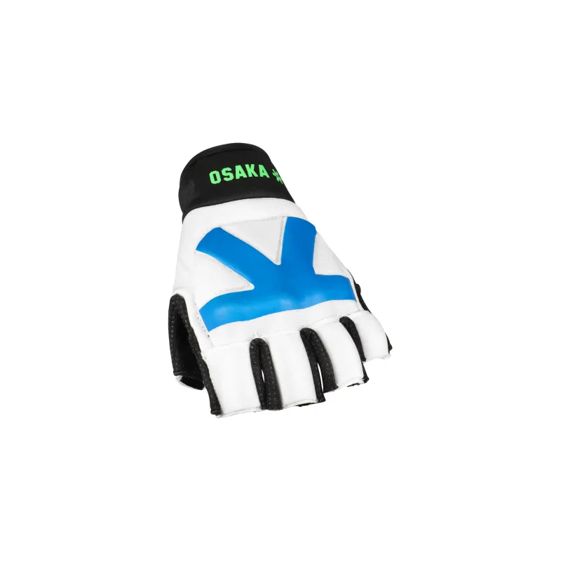 Acheter Osaka Armadillo 4.0 Hockey Glove - White/Blue (2022/23)
