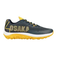 Acheter Osaka Kai MK1 Junior Hockey Shoes - Navy/Yellow (2022/23)