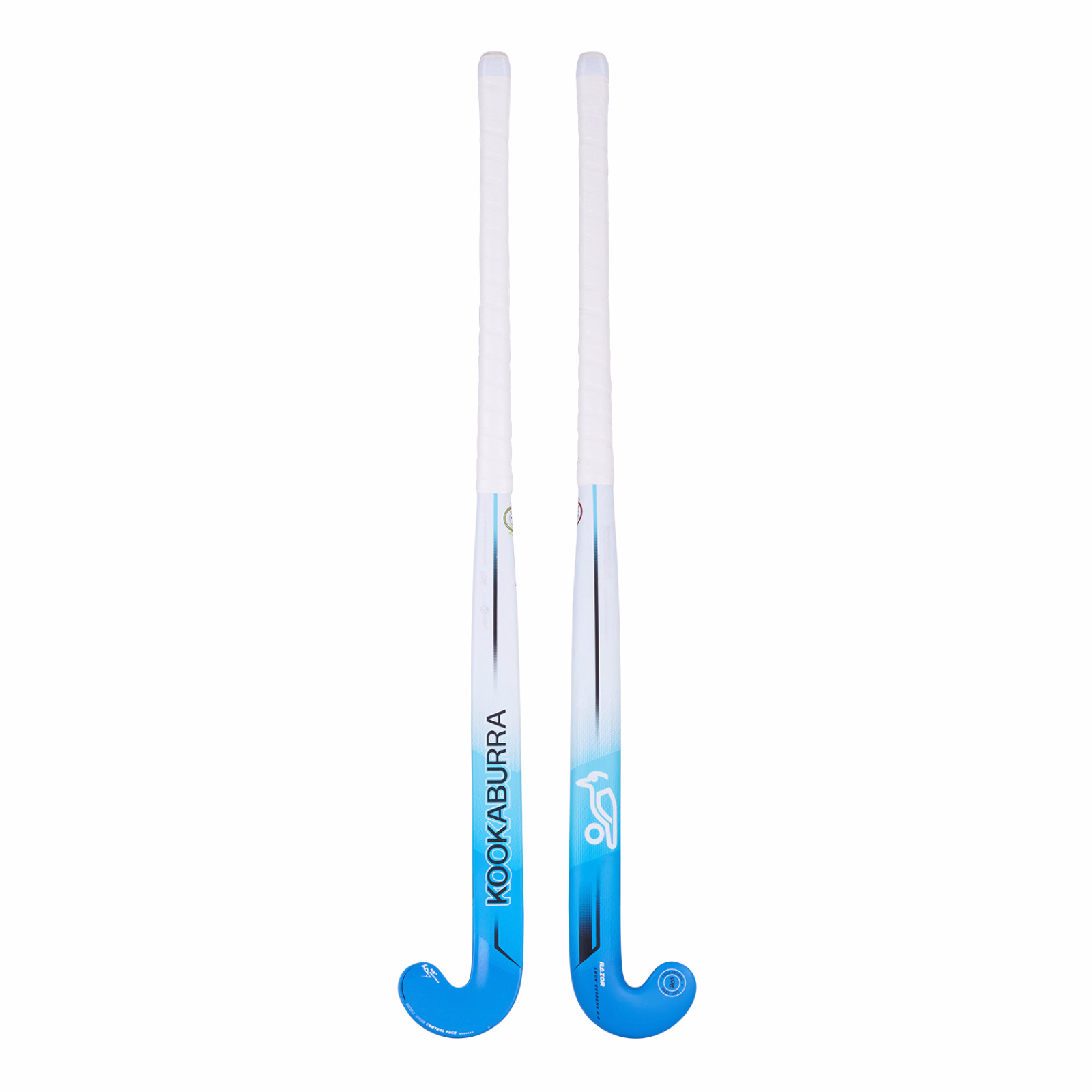 Gants De Hockey KOOKABURRA Rebuke – Taille L/H, Mousse HDF, Protection Chocs Latéraux, Paume Caoutchoutée, Fermeture Velcro