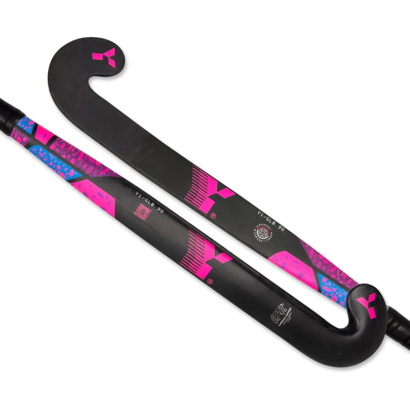 Y1 GLB 50 Hockey Stick - Pink (2022/23)