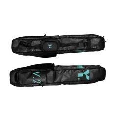 Y1 V2 Hockey Stickbag - Black/Teal (2023/24)