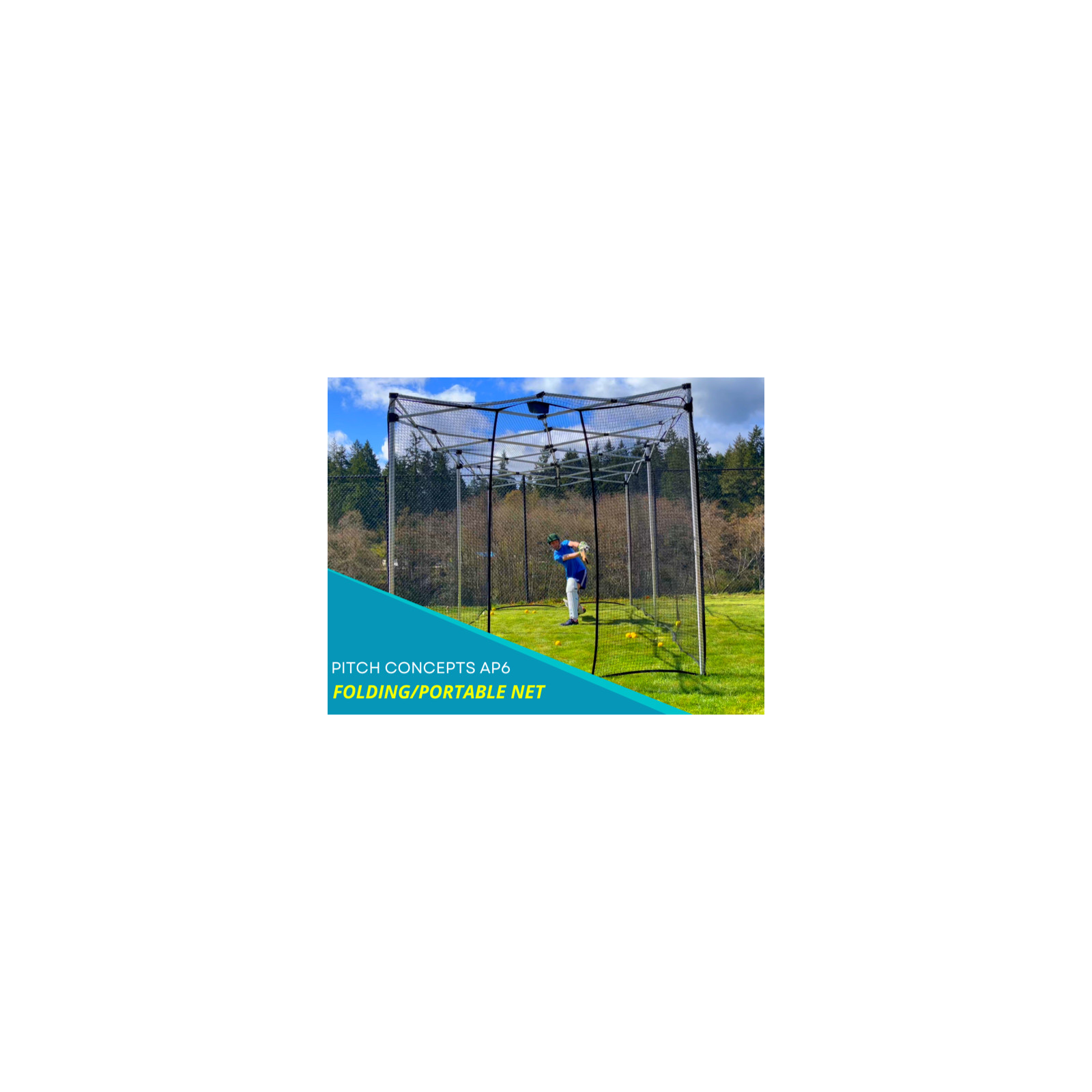 Kit Baseball 3-en-1 Enfants - Tee Suspendu, Lanceur Auto & 2 Battes, Hauteur Réglable