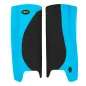 OBO Robo Hi-Rebound Legguards - Black/Peron Blue