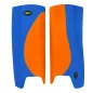 OBO Robo Hi-Rebound Legguards - Orange/Blue