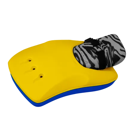 OBO Robo Hi-Rebound Left Hand Protector - Blue/Yellow -