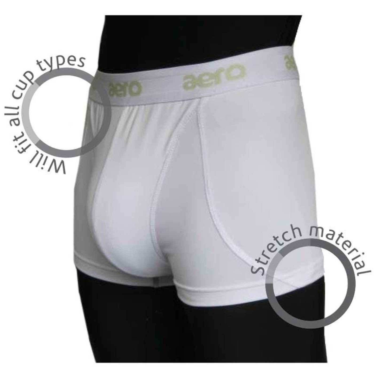 Aero Groin Protector Trunks - Troncos Aero Groin Protector - Calzoncillos y suspensorios
