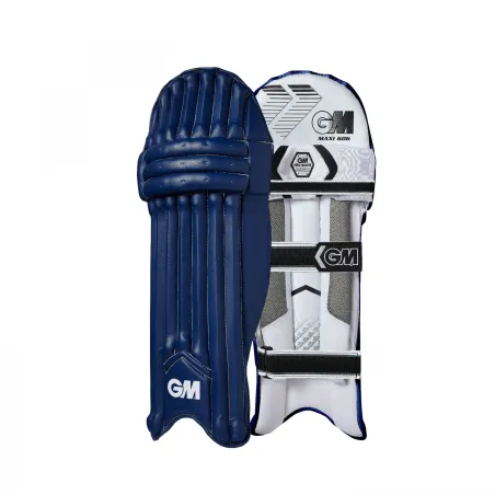 GM Maxi 606 Navy Cricket Pads (2023)