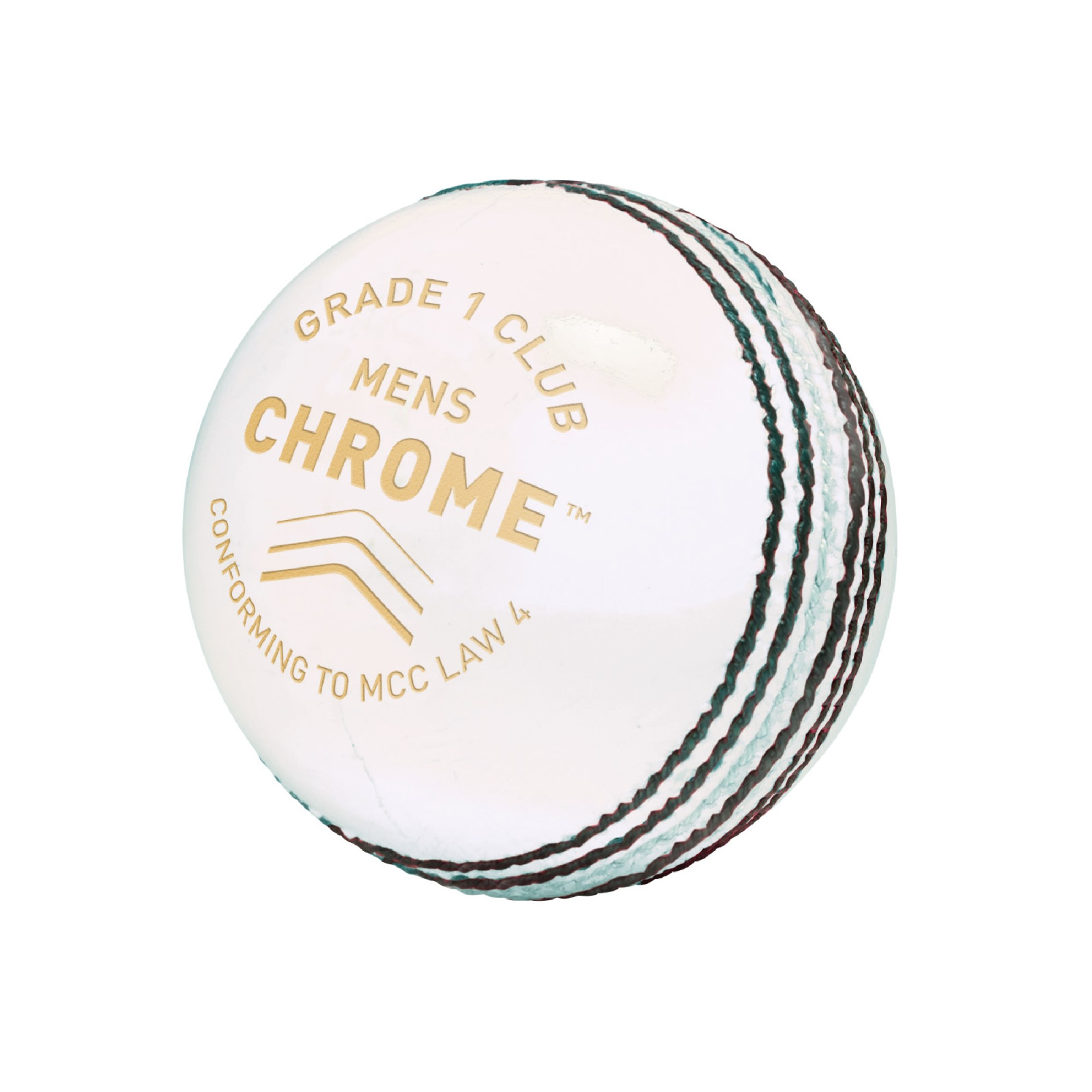 GM Chrome Cricket Ball - White (2026) - GM Chrome Cricket Ball - White (2023)