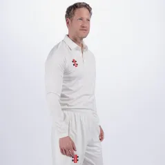 🔥 Gray Nicolls Matrix Long Sleeve Cricket Shirt (2022) | Next Day Delivery 🔥