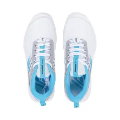 Kookaburra KC 1.0 Spike Cricket Shoes - White/Mint/Grey (2023) - View 11 of 13