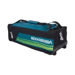 Kookaburra Pro 3500 Wheelie Bag - Green/Black (2023)