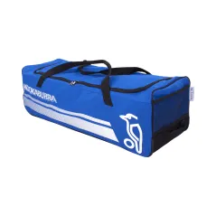 🔥 Kookaburra 9000 Wheelie Bag - Blue/White (2023) | Next Day Delivery 🔥