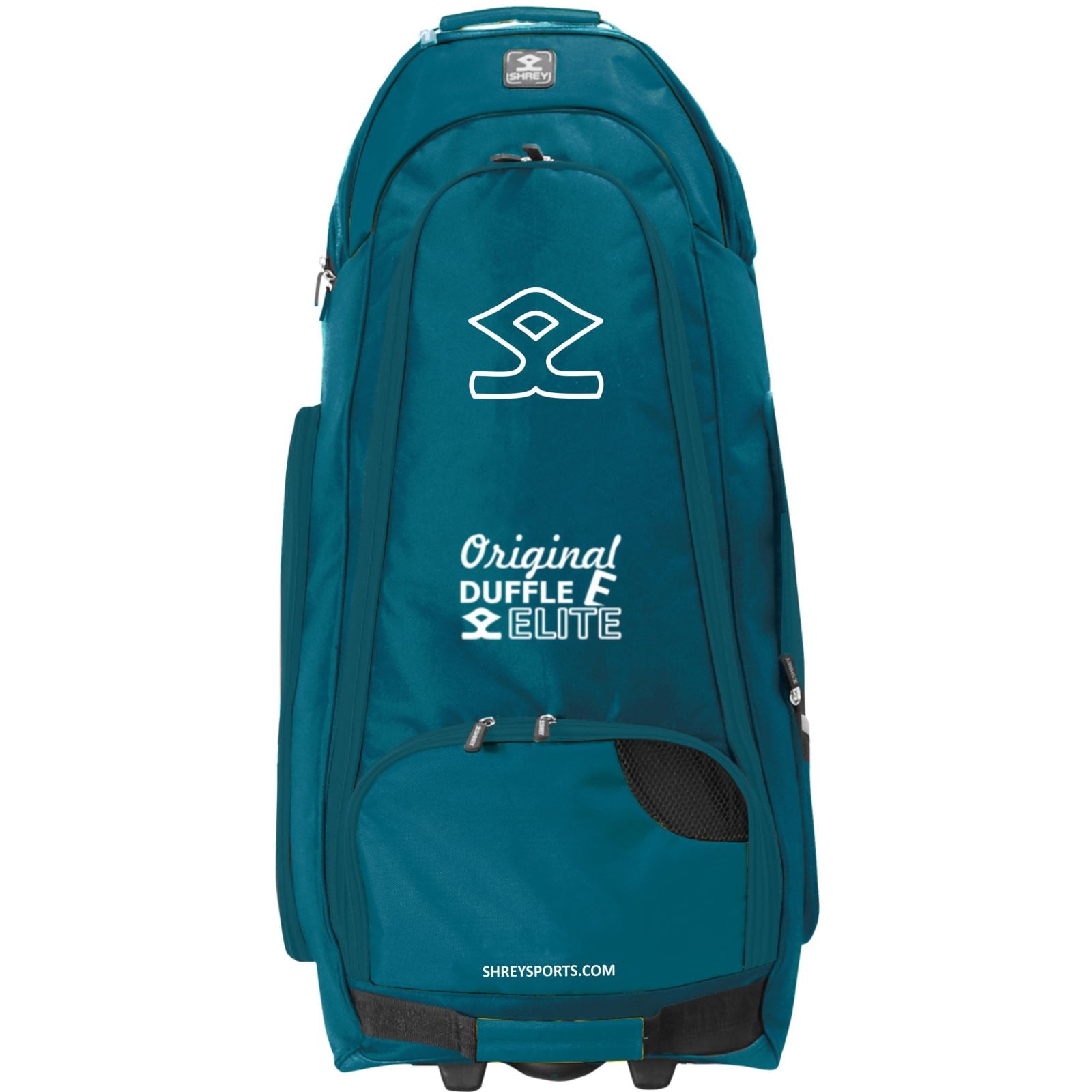 Shrey Elite Duffle Wheelie - Teal/Gold (2026) - Shrey Elite Duffle Wheelie - Teal/Gold (2026) - Shrey Elite Duffle Wheelie - Tea