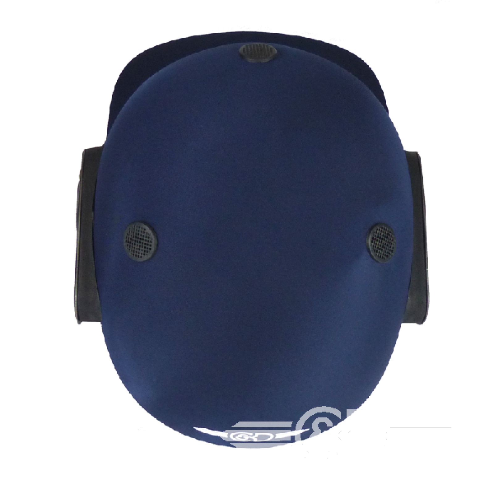 C&D The Balance Junior Cricket Helmet - Navy - Back View