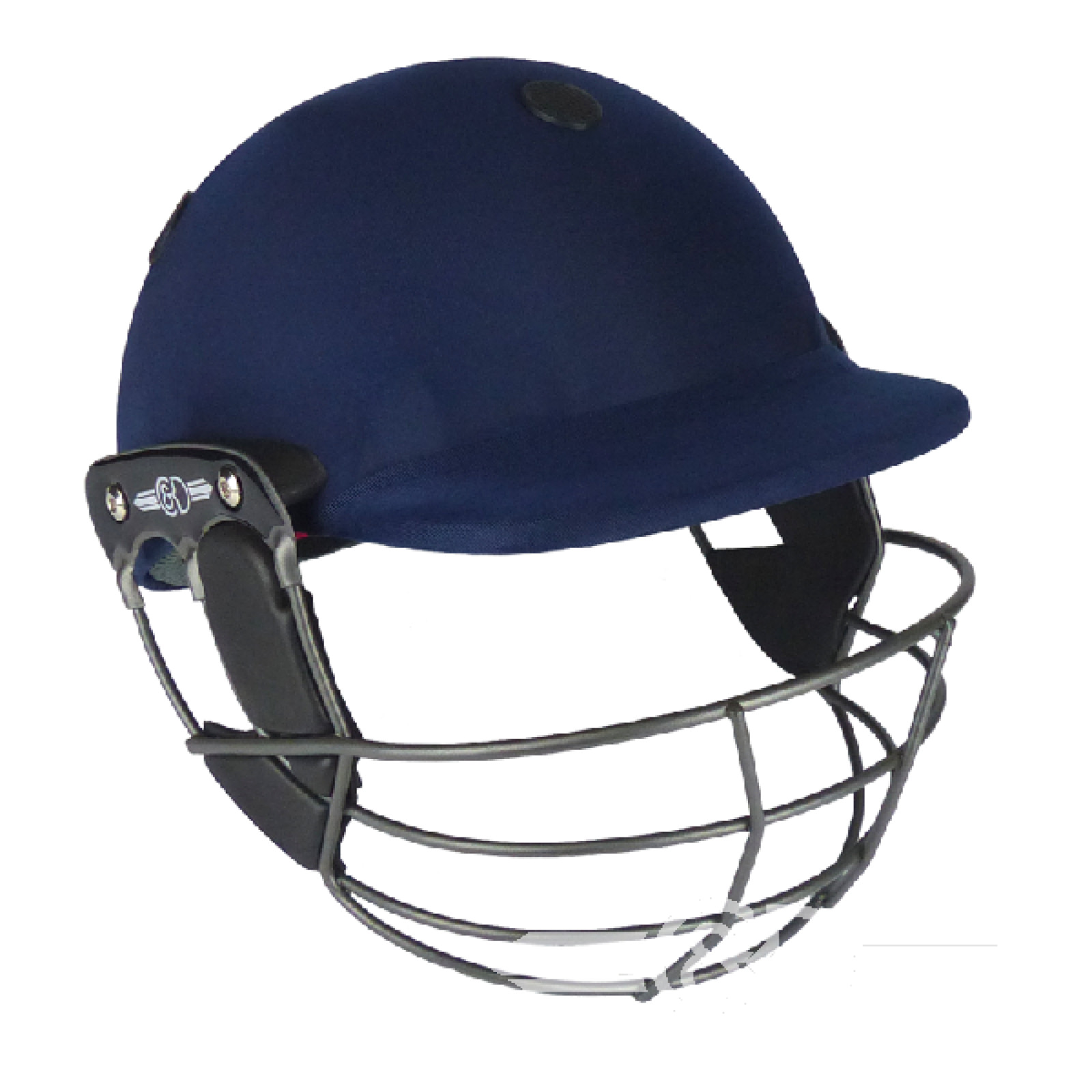 C&D The Balance Senior Cricket Helmet - Navy - Close-up