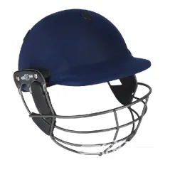 C&D The Balance Junior Cricket Helmet - Navy - Close-up