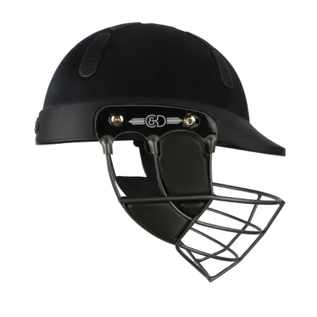 C&D The Albion Z Titanium Senior Cricket Helmet - Black