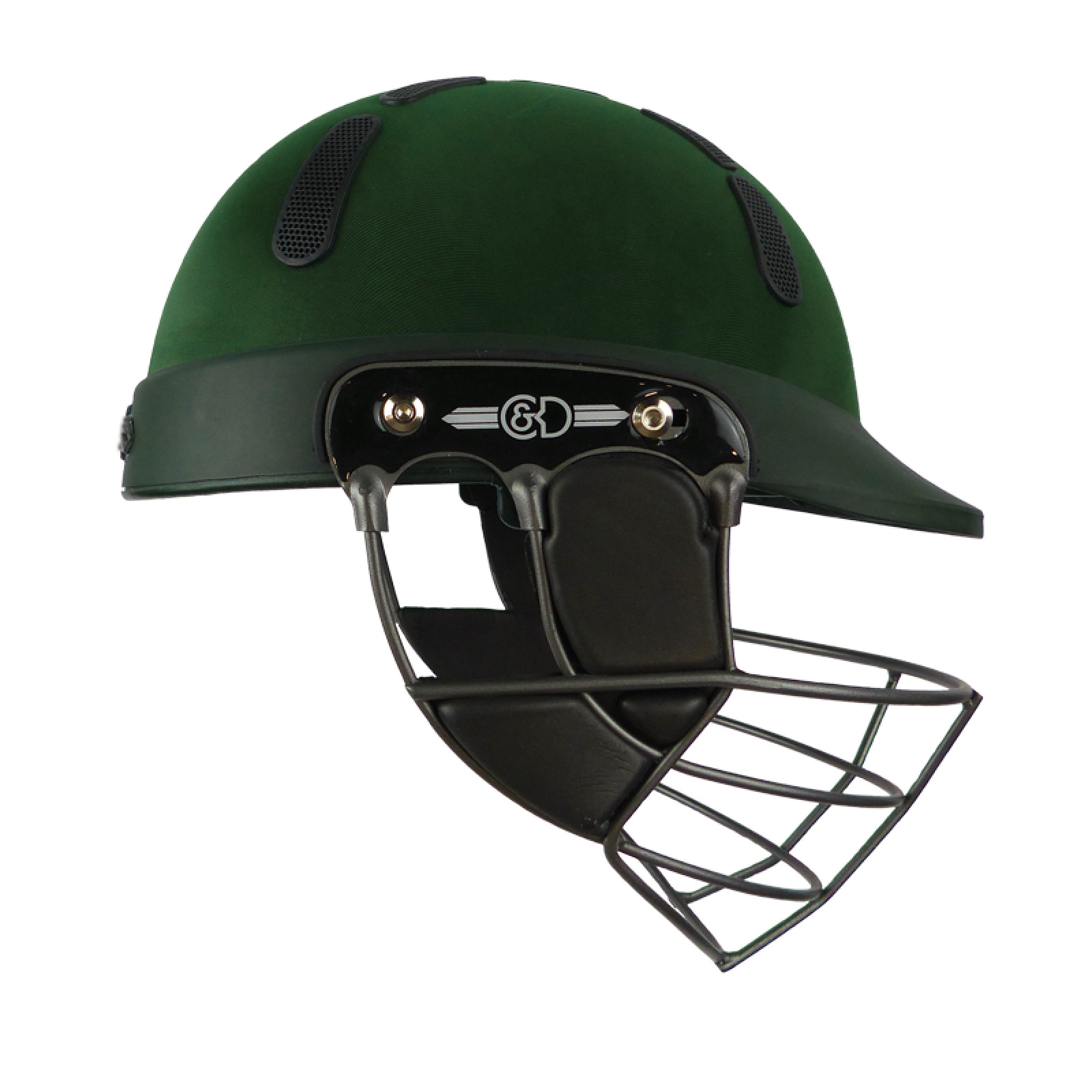 C&D The Albion Z Titanium Senior Cricket Helmet - Green -