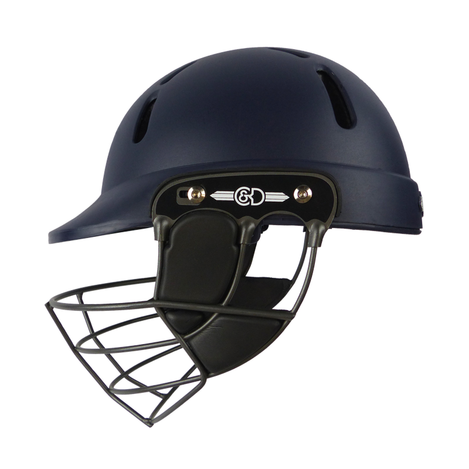 C&D The Albion Titanium Senior Cricket Helmet - Navy - C&D The Albion Titanium Senior Cricket Helmet - Navy - C&D The Albion Tit