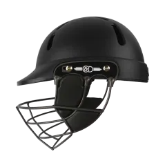 C&D The Albion Titanium Senior Cricket Helmet - Black