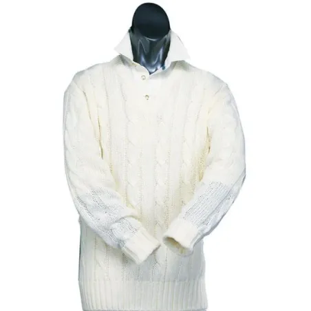 Junior Cricket Sweater - Plain (2020)