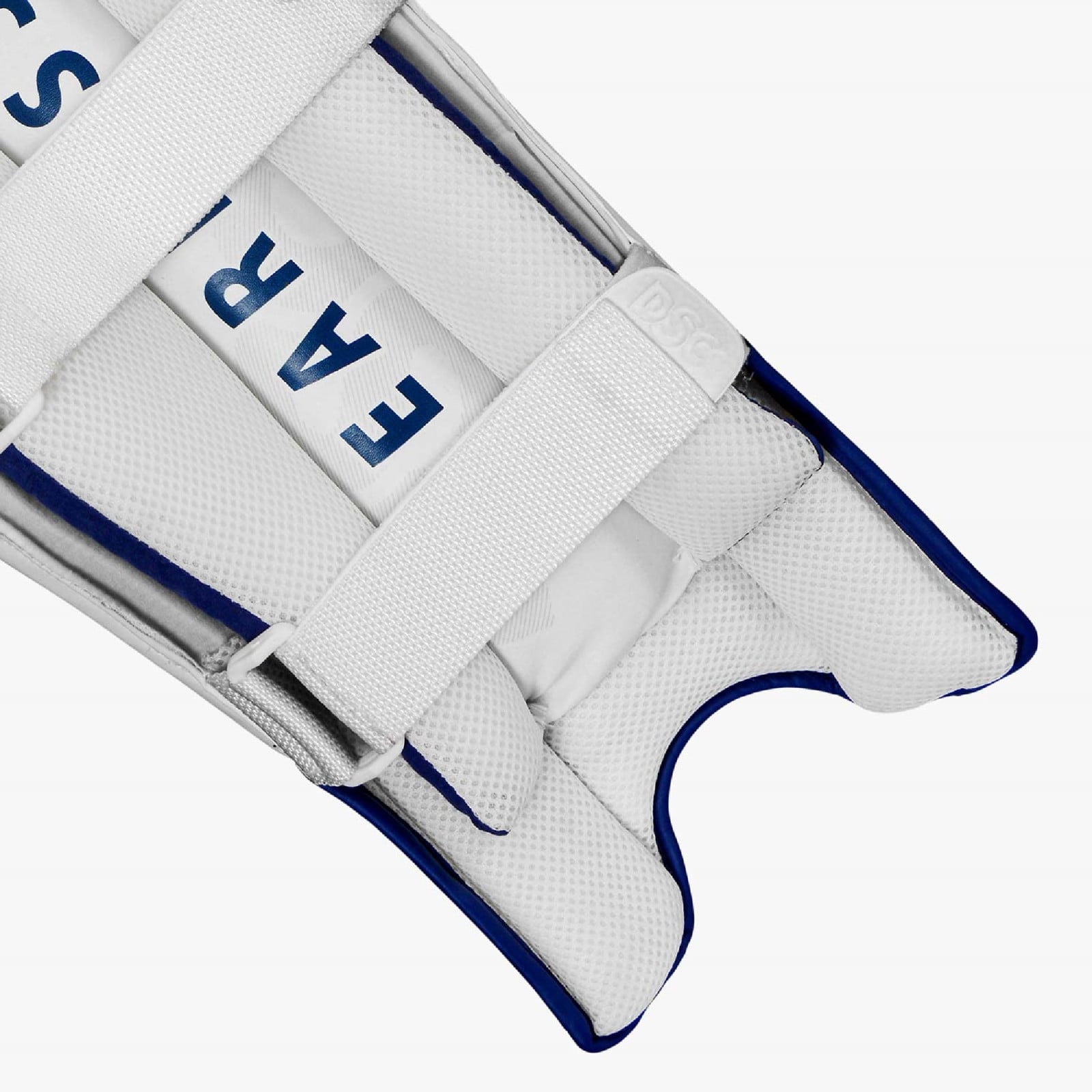 DSC Pearla X1 Cricket Pads (2023) - Close-up