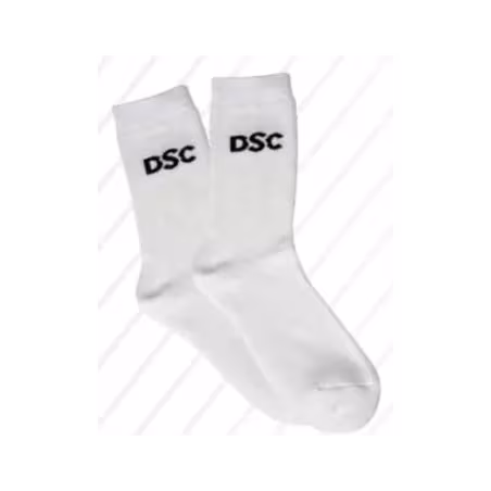 DSC Passion Cricket Socks - White (2023) - Calcetines de cricket