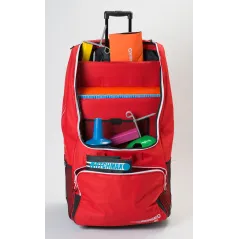 Koachsak Pro Bag - Navy/Red - Back View