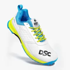 DSC Jaffa 22 Rubber Cricket Shoes - White/Yellow (2024) - DSC Jaffa 22 Rubber Cricket Shoes - White/Yellow (2024) - DSC Jaffa 22