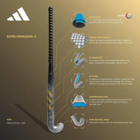 Adidas Estro Kromaskin .2 Hockey Stick (2023/24)