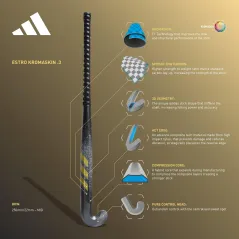 Adidas Estro Kromaskin .3 Hockey Stick (2023/24) - View 2 of 9