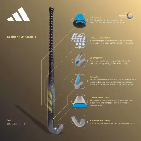 Adidas Estro Kromaskin .3 Hockey Stick (2023/24)