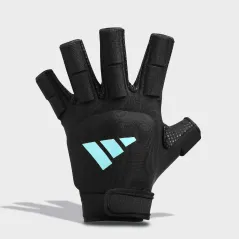 Kopen Adidas Hockey OD Handschoen - Zwart/ Aqua