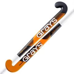 🔥 Grays GX3000 Ultrabow Junior Hockey Stick - Black/Orange (2023/24) | Next Day Delivery 🔥