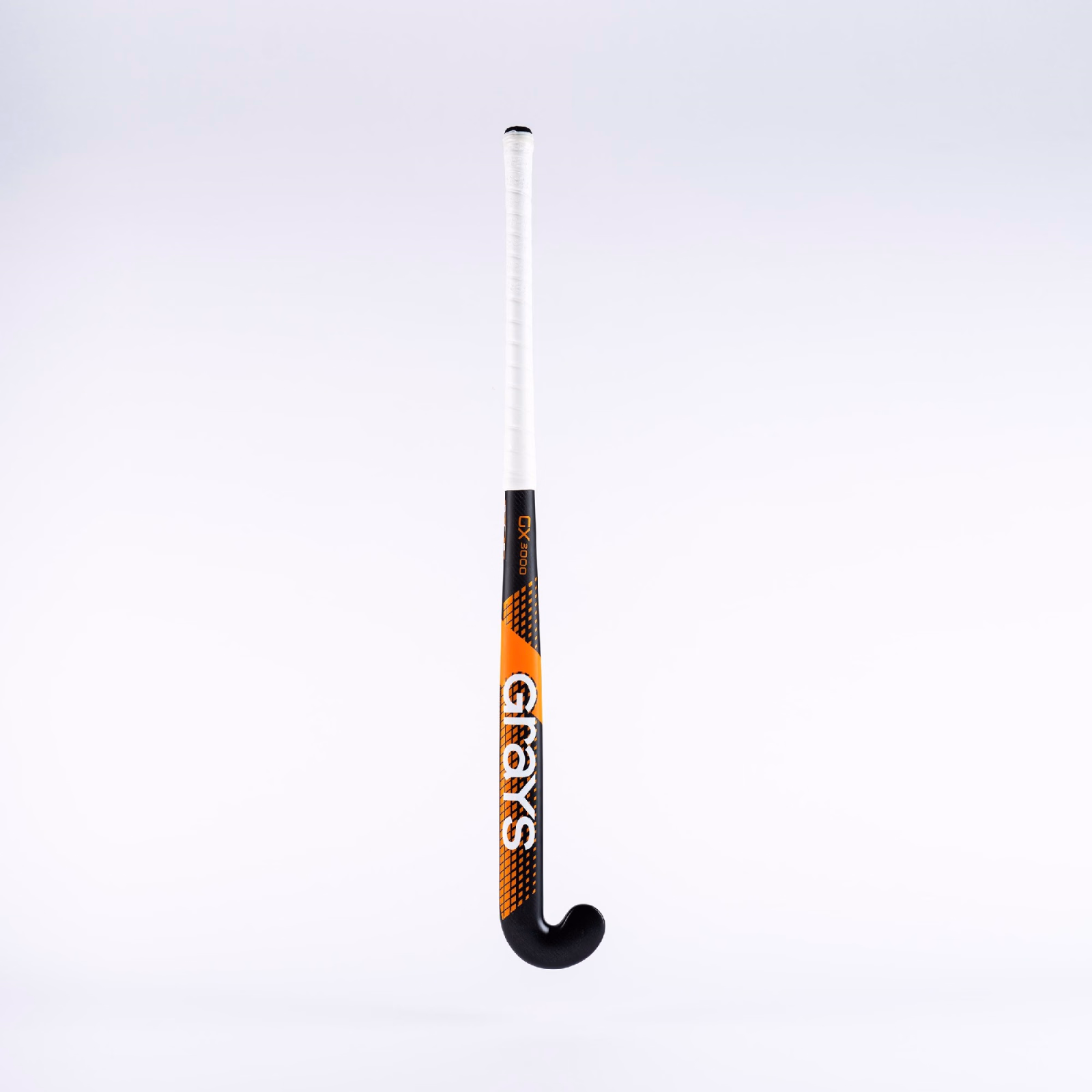 Grays GX3000 Ultrabow Junior Hockey Stick - Black/Orange (2023/24) - Grays GX3000 Ultrabow Junior Hockey Stick - Black/Orange (2