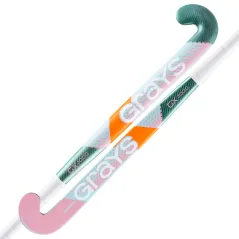 🔥 Grays GX2000 Dynabow Junior Hockey Stick - Mint/Coral (2023/24) | Next Day Delivery 🔥